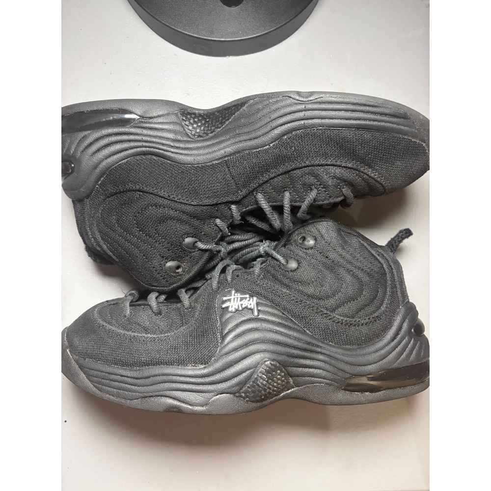 Nike Stussy Air Max Penny 2 Black DQ5674-001 Mens Size 7 Rare Streetwear‎